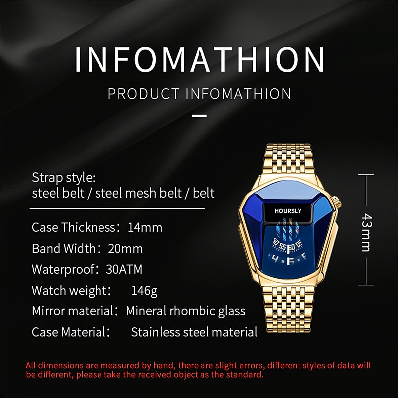 New Men'S Watch Decorative Fashion Snake Head Biker Watch Waterproof Sports Wristwatch Quartz Men'S Wristwatch 2023 - US $14.99 –P6
