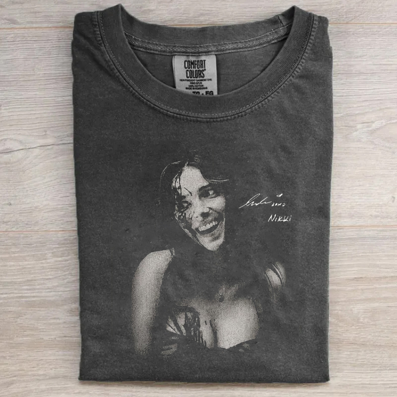 Vintage Gothic Horror Movie T-Shirt