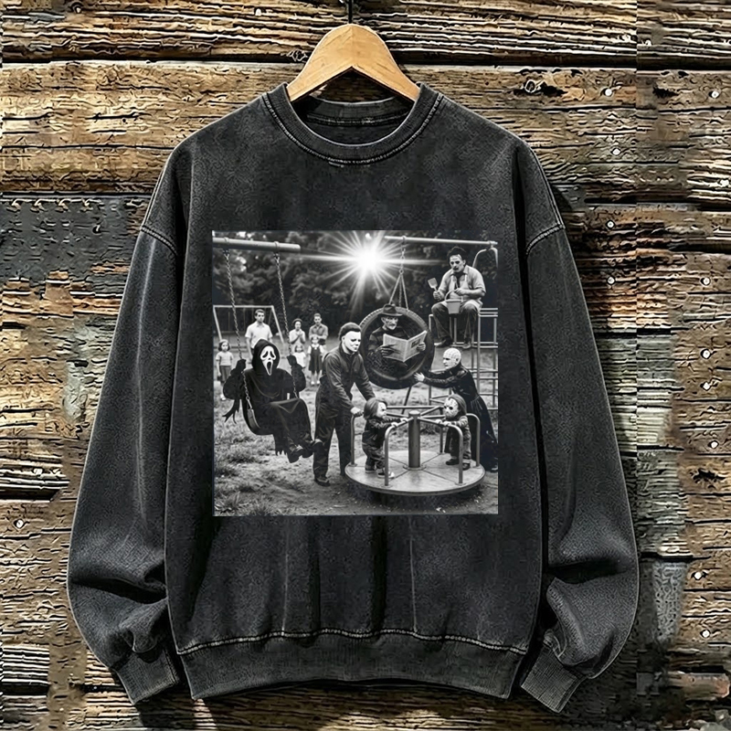 Horror Villains Playground Sweatshirt