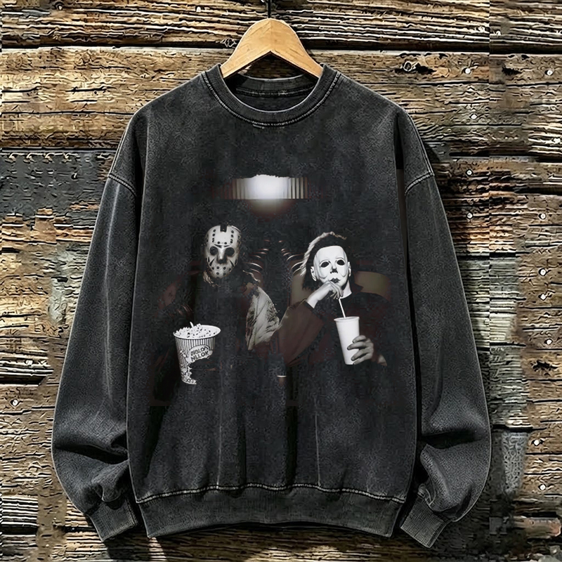 Vintage Horror Movie Sweatshirt