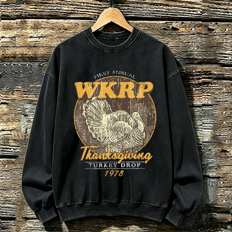 WKRP Turkey Drop 1978 Sweatshirt