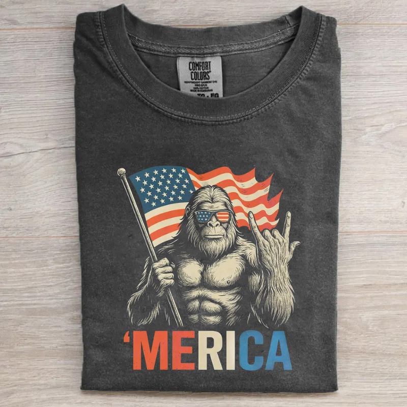 Merica Bigfoot T-shirt