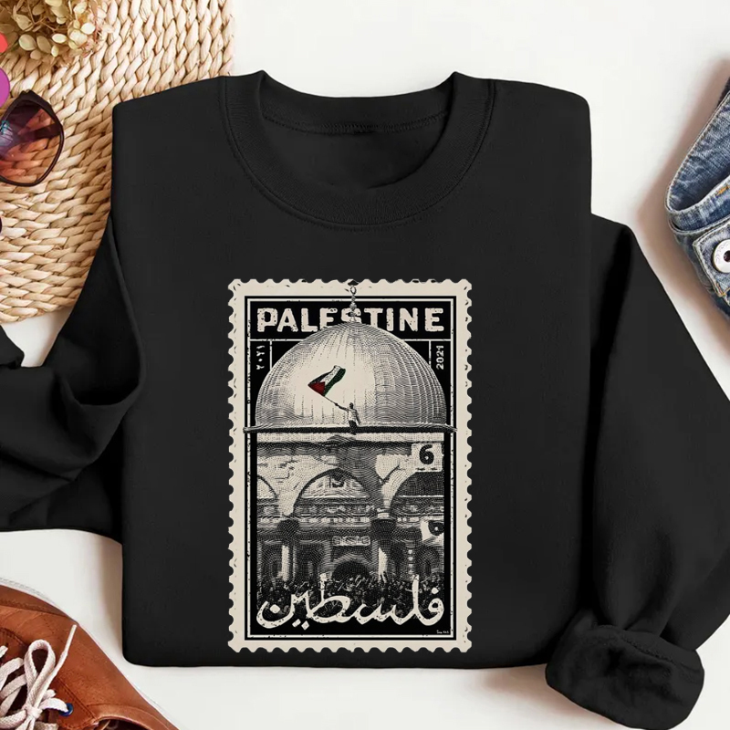 Palestine Stamp Sweatshirt