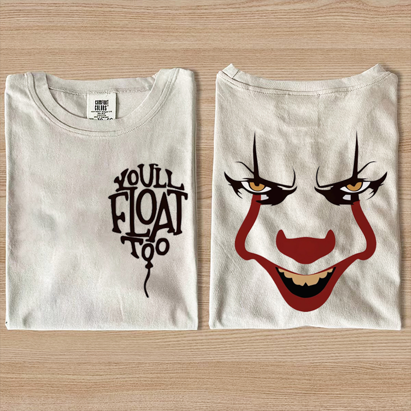 Halloween Retro Horror Clown T-Shirt