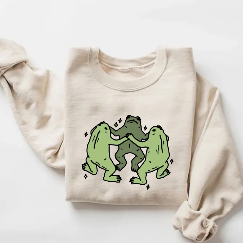 Cute Frog Sweatshirt