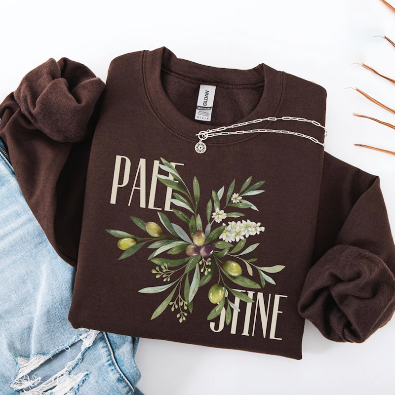 Palestine Olive Sweatshirt