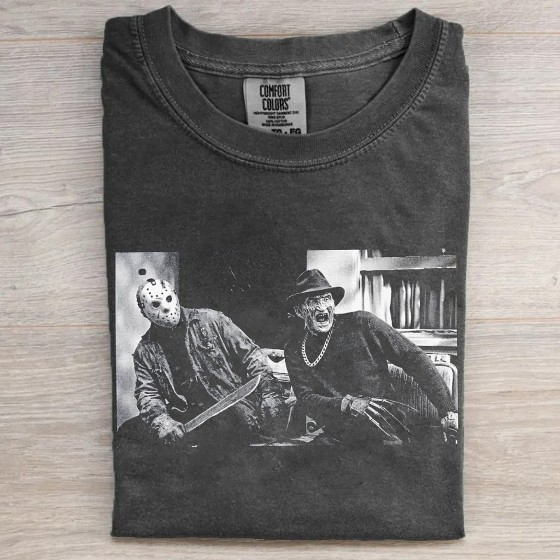 Retro Halloween Horror Movie T-Shirt