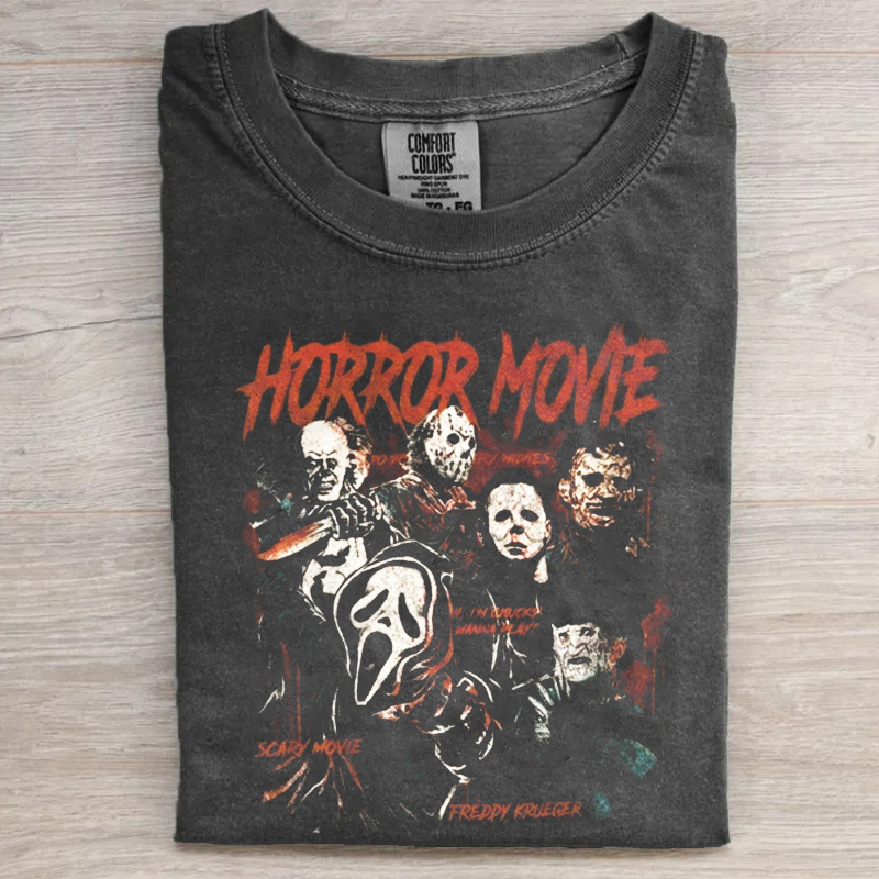 Vintage Horror Halloween T-Shirt
