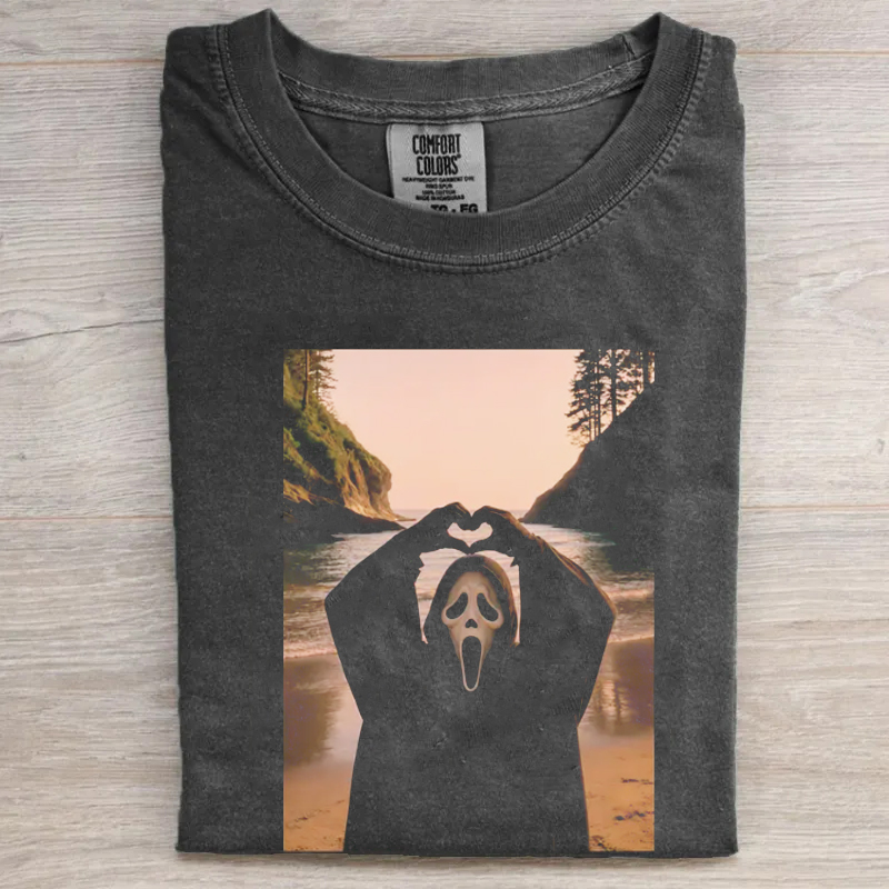 Funny Ghostface Horror Lover Gift T-Shirt