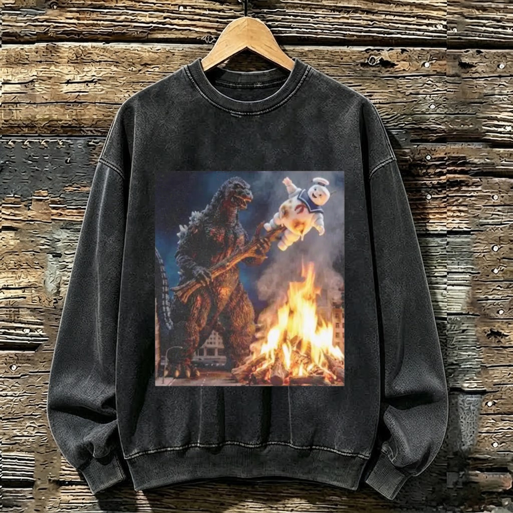 Godzilla Marshmallow Man Sweatshirt
