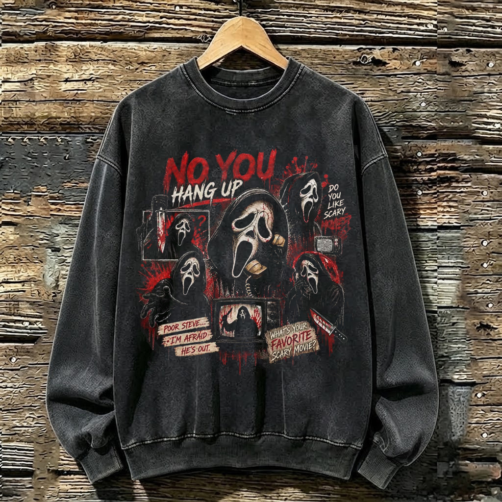 Ghostface Halloween Movie Sweatshirt