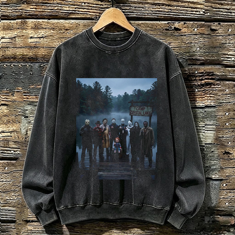 Vintage Horror Movie Sweatshirt