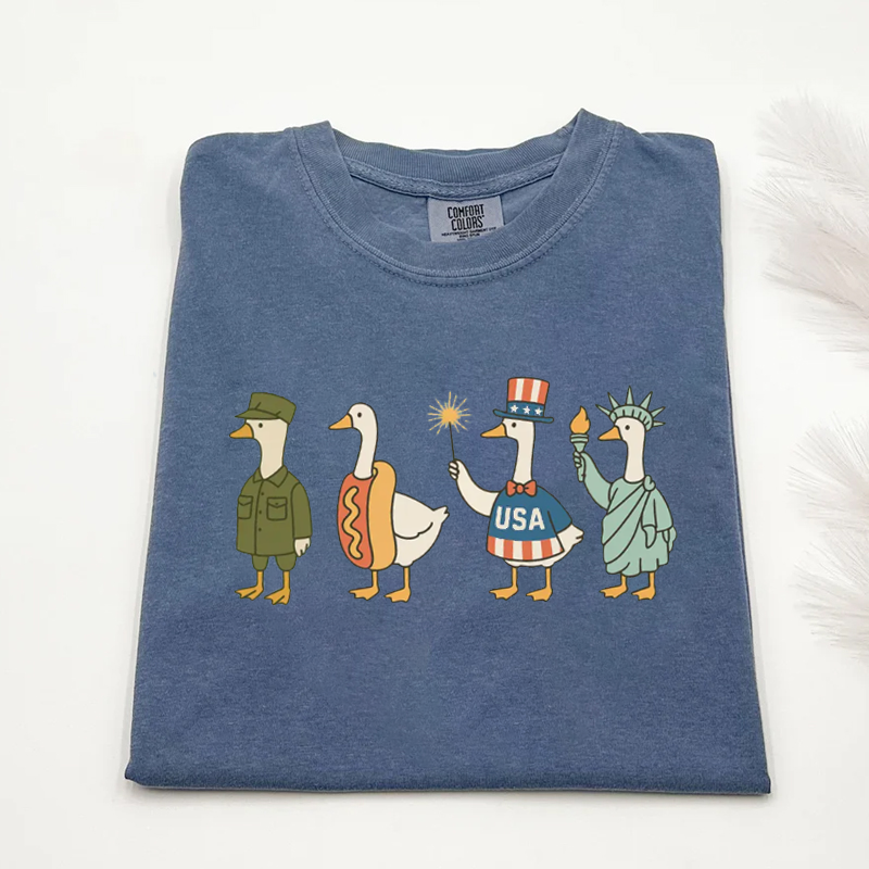 4th of July Goose T-shirt