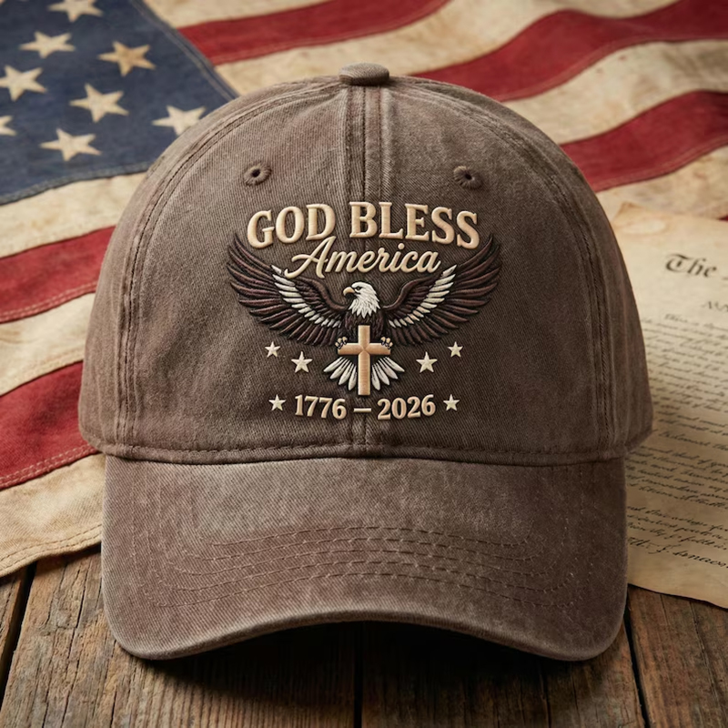 250th America Anniversary Embroidered Cap