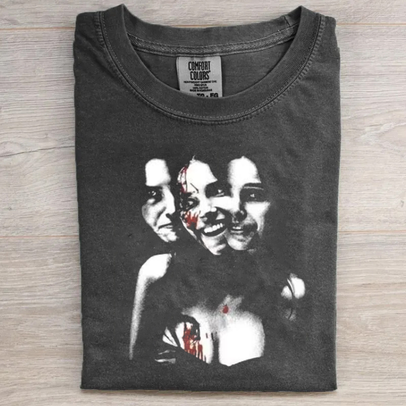 Vintage Gothic Horror Movie T-Shirt