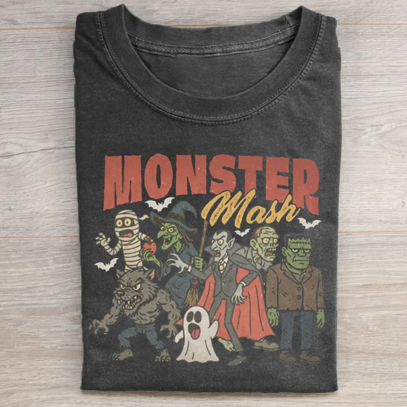 Vintage Halloween Monster Mash T-shirt