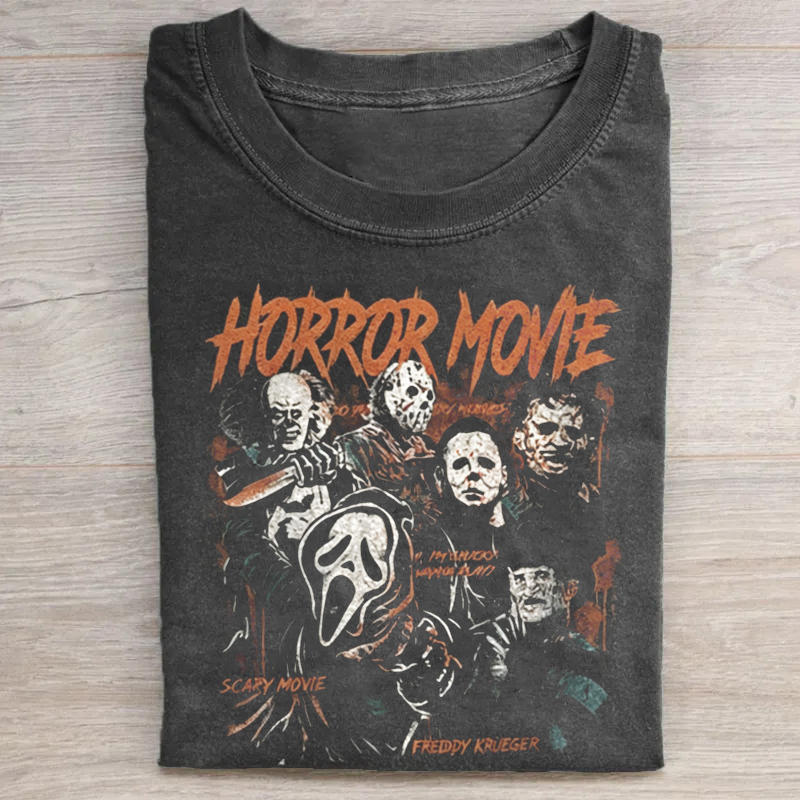 Retro 90s Horror Movies T-shirt