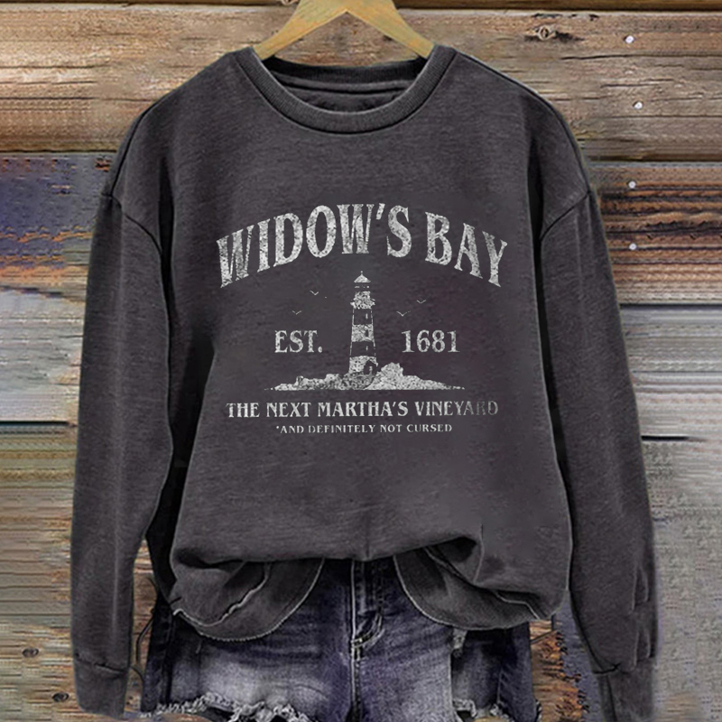 Funny Retro Horror TV Graphic Sweatshirt