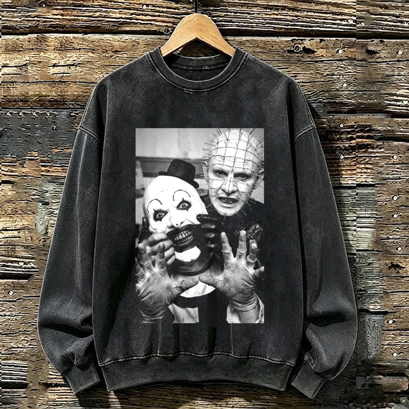Scary Movie Graphic Sweatshirt