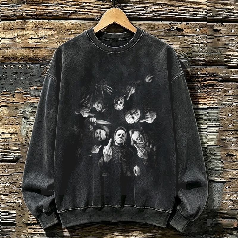 Vintage Horror Movie Sweatshirt