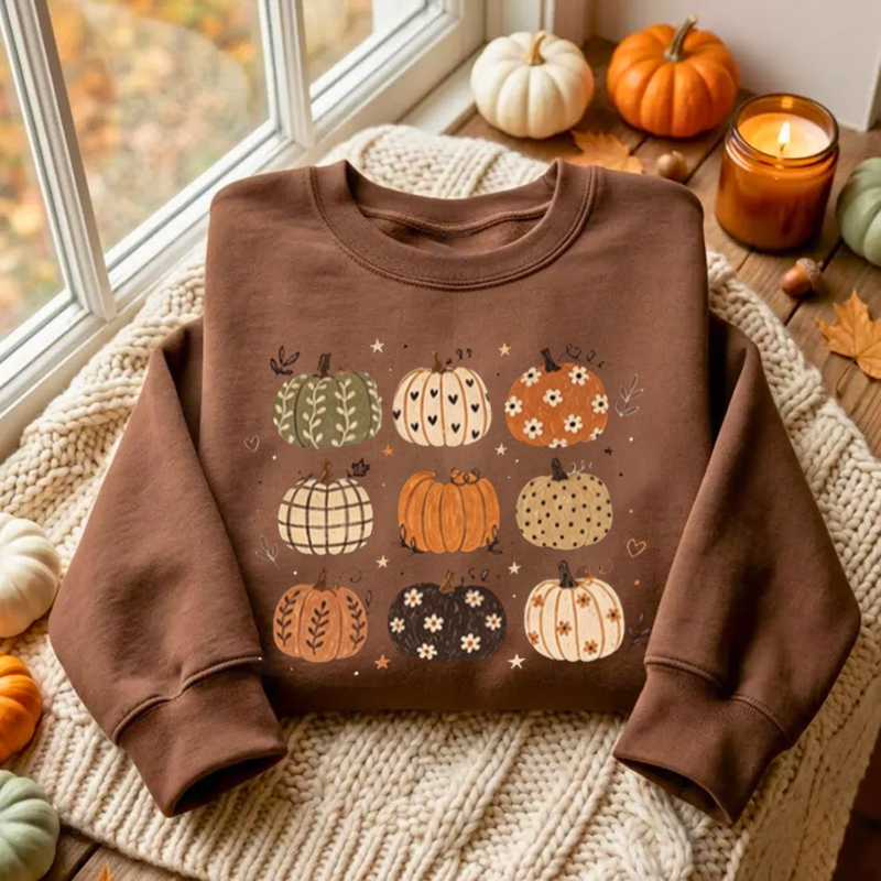 Boho Pumpkin Sweatshirt