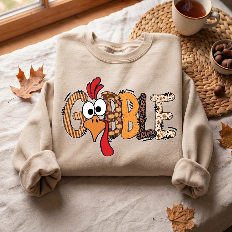 Thanksgiving Gobble Sweatshirt