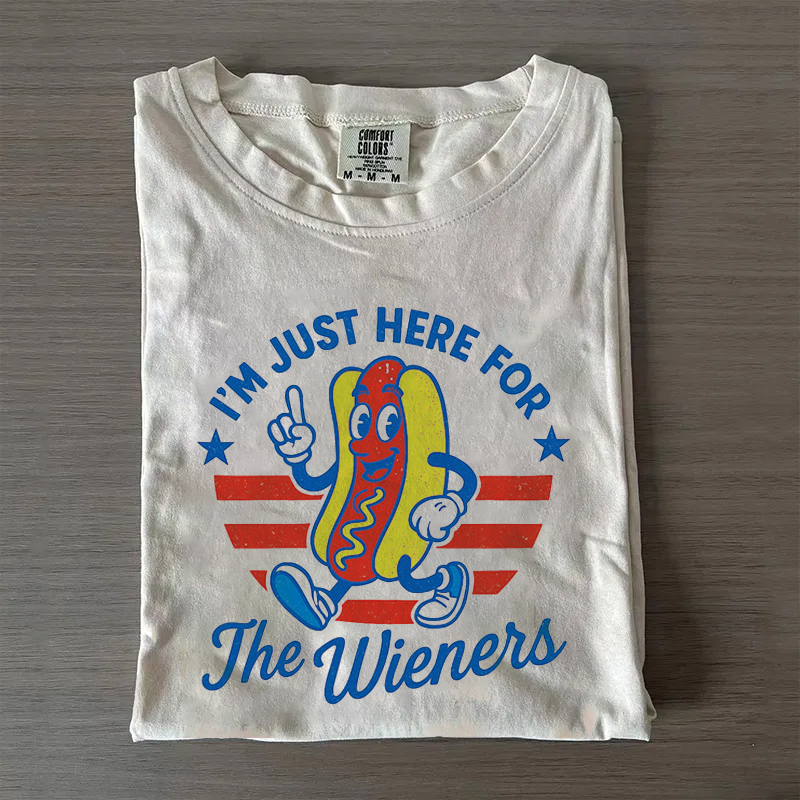 4th of July Hot Dog T-shirt