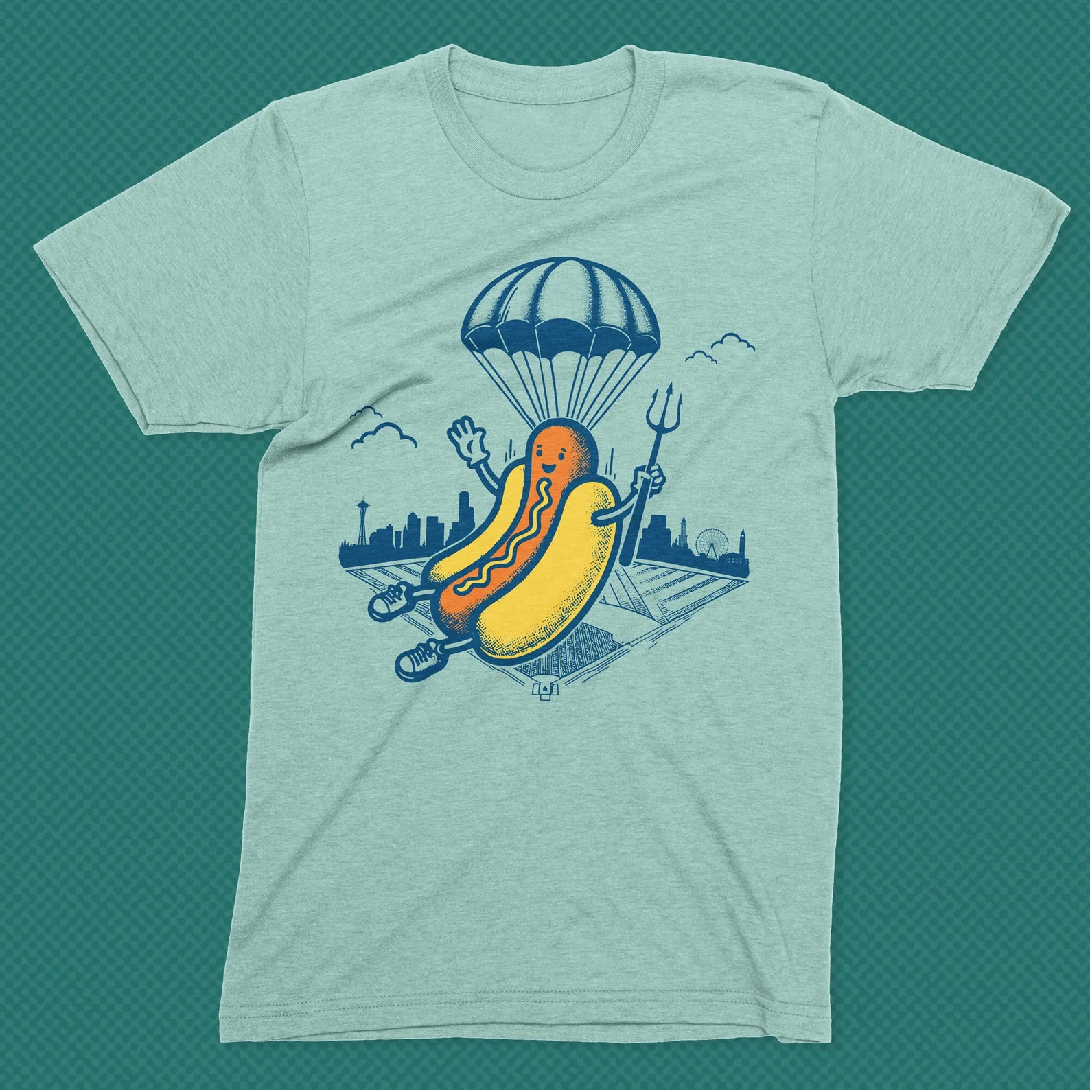 Seattle Paradise Hot Dog T-shirt