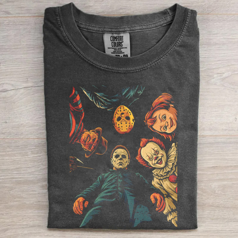 Halloween Retro Horror T-Shirt