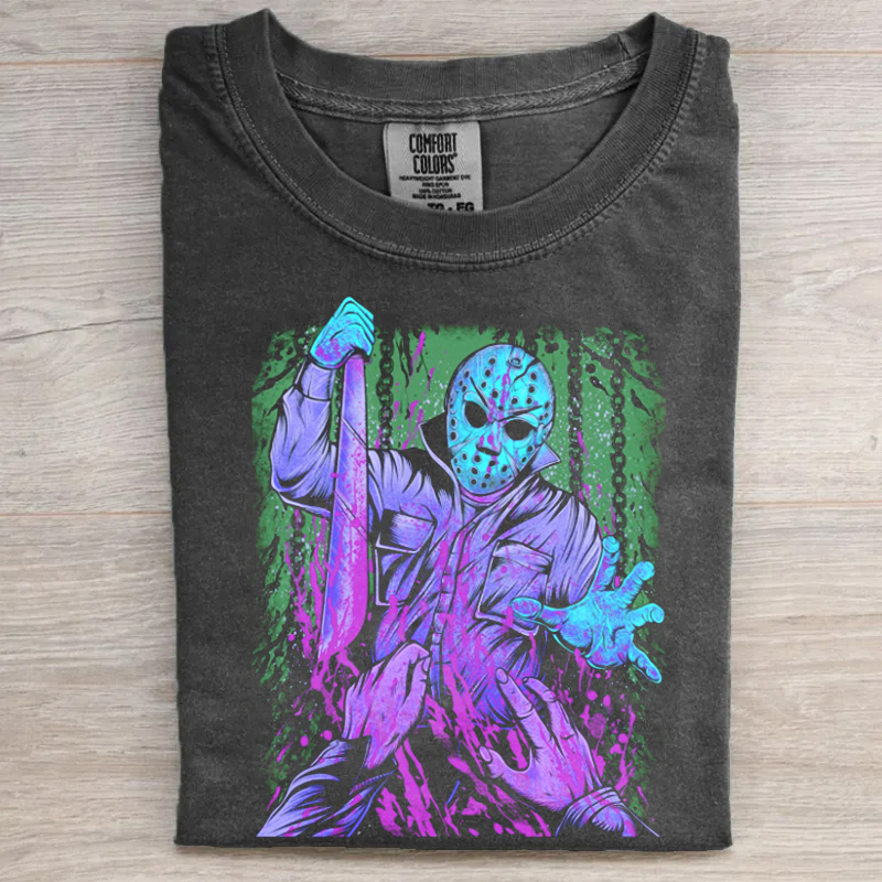 Retro Horror Movie Thriller T-Shirt