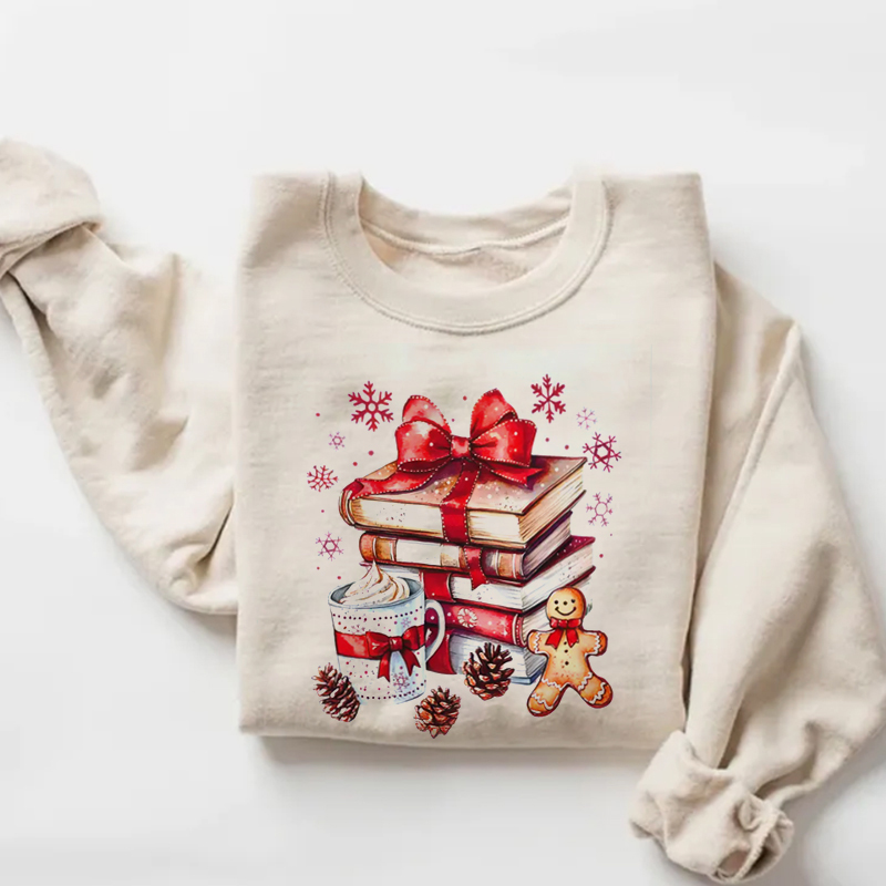 Christmas Books Sweatshirt