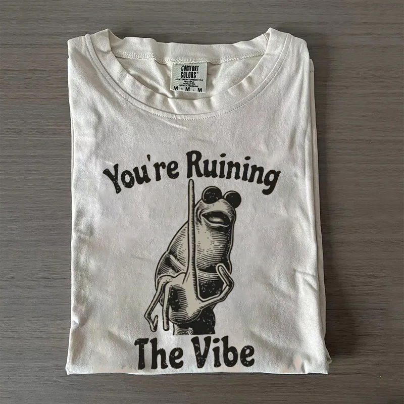 You're Ruining The Vibe Marcus The Worm T-shirt