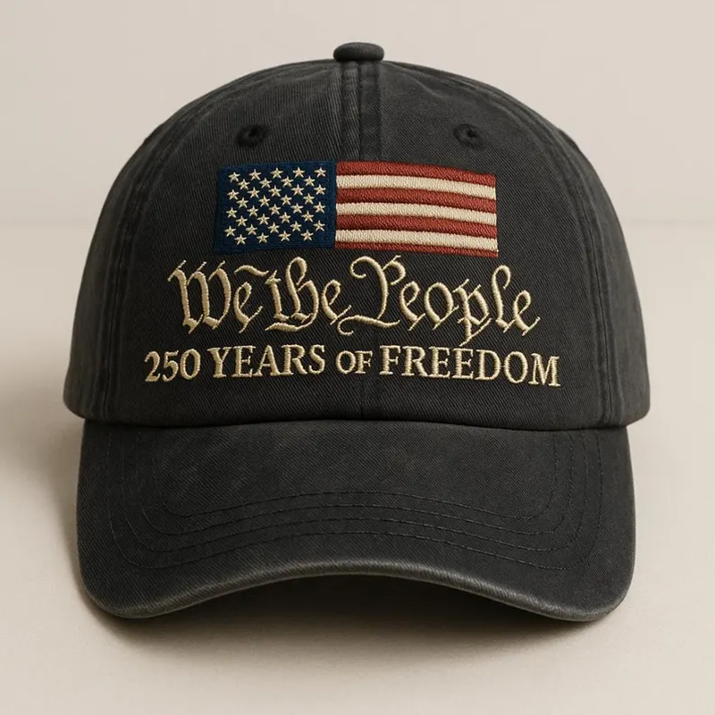 250th America Anniversary Embroidered Cap