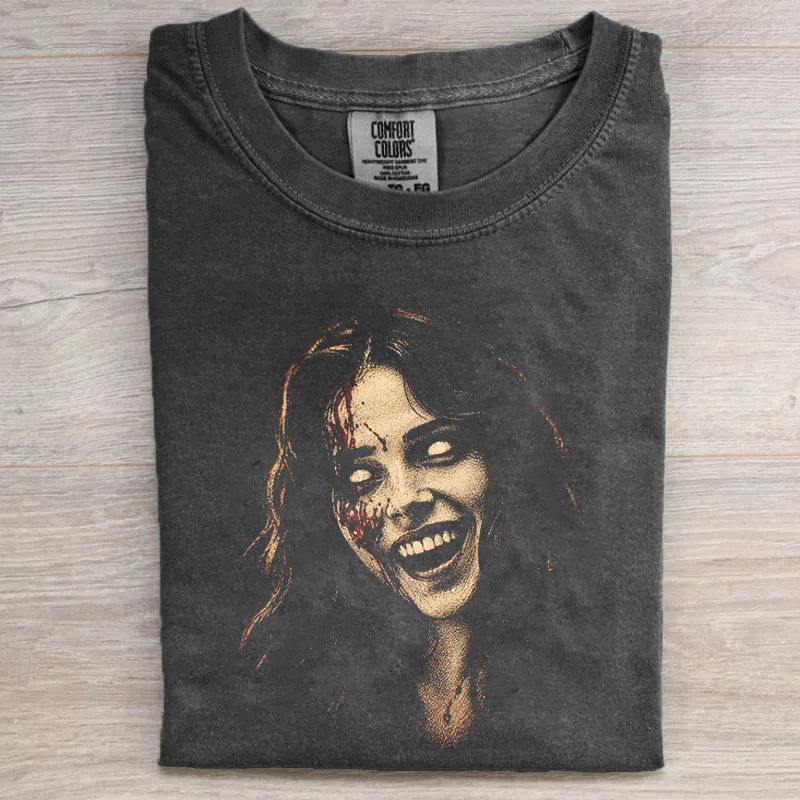 Vintage Gothic Horror Movie T-Shirt
