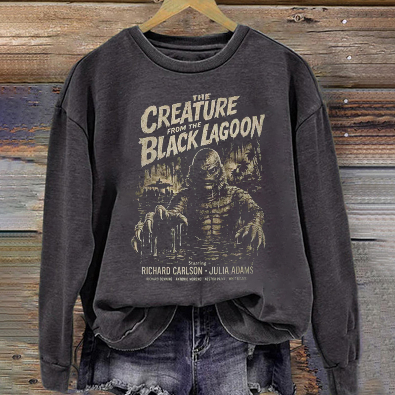 Vintage Horror Movie Sweatshirt