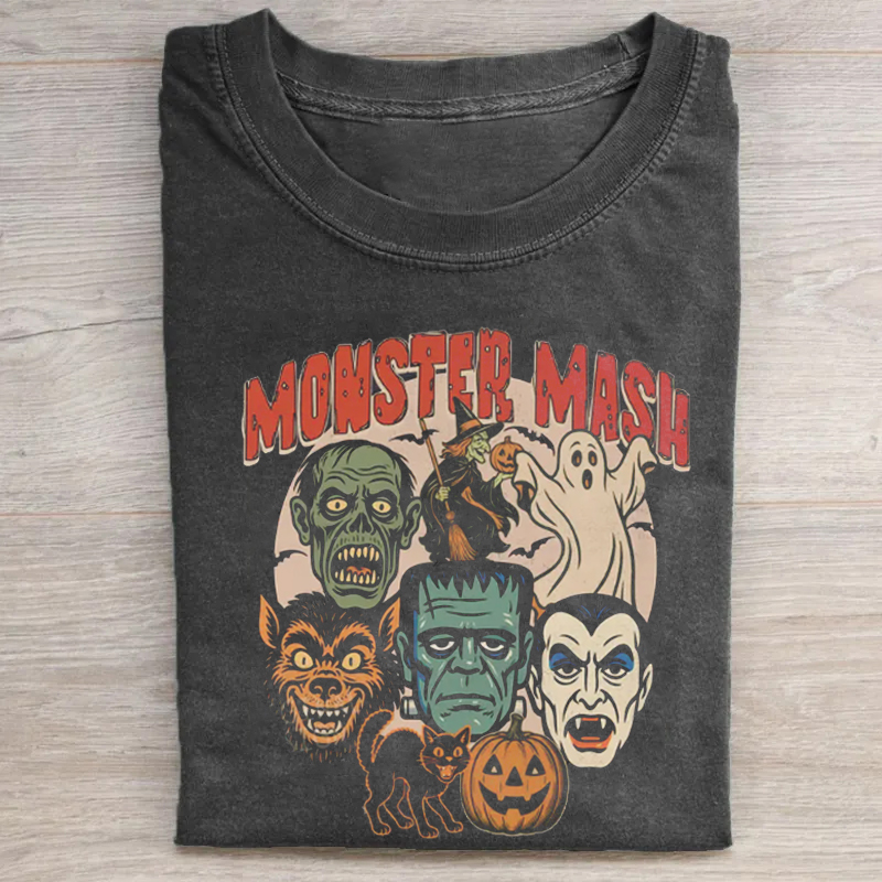 Vintage Halloween Monster Mash T-shirt