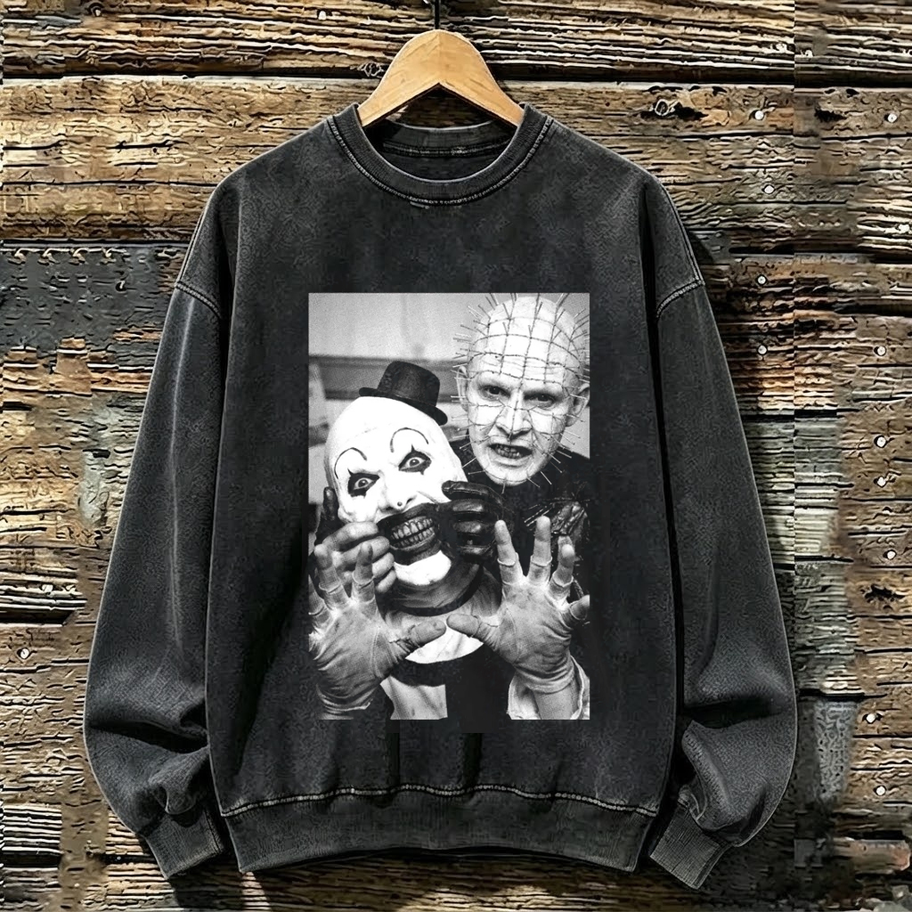 Scary Movie Graphic Sweatshirt