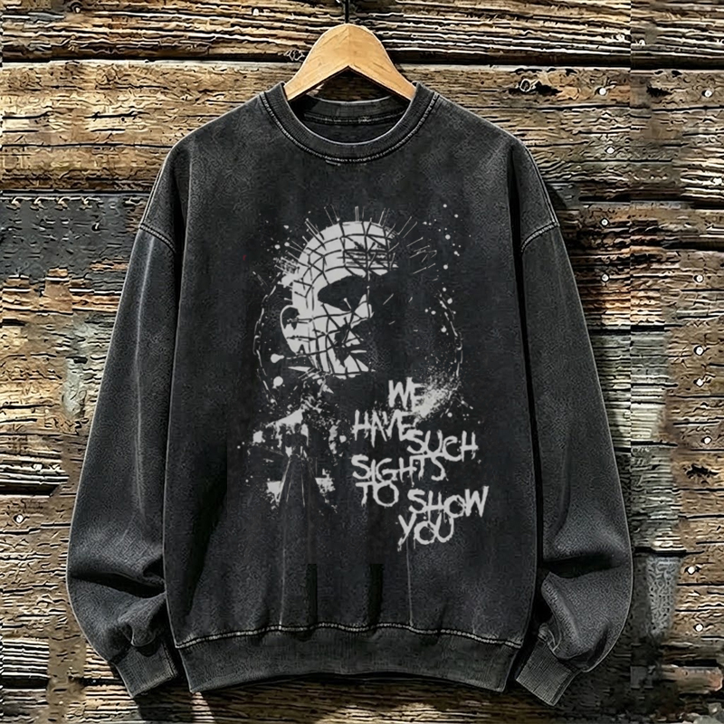 Retro Horror Movie Sweatshirt