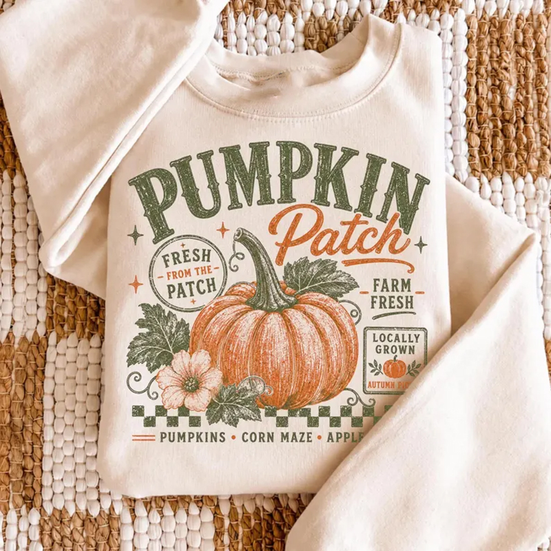 Farm Fresh Pumpkin Sweatshirt