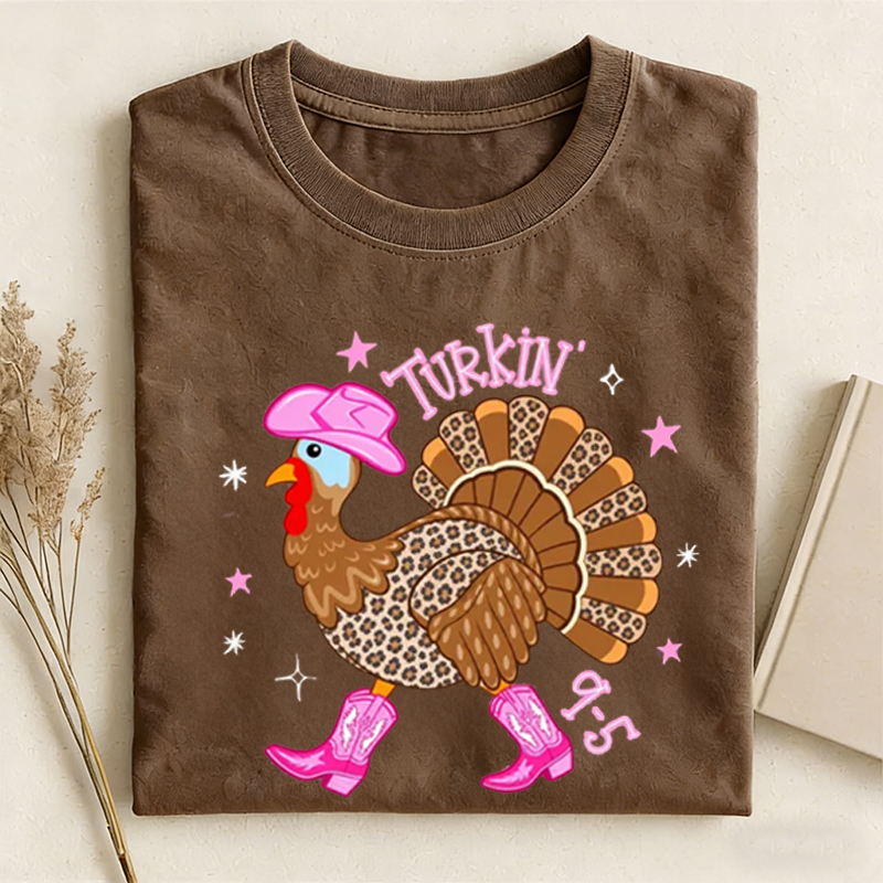 Retro Turkin 9 to 5 T-shirt