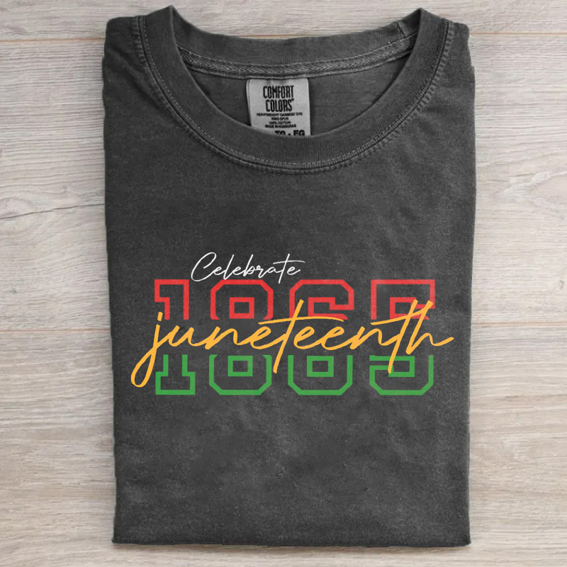 Celebrate 1865 Juneteenth T-shirt