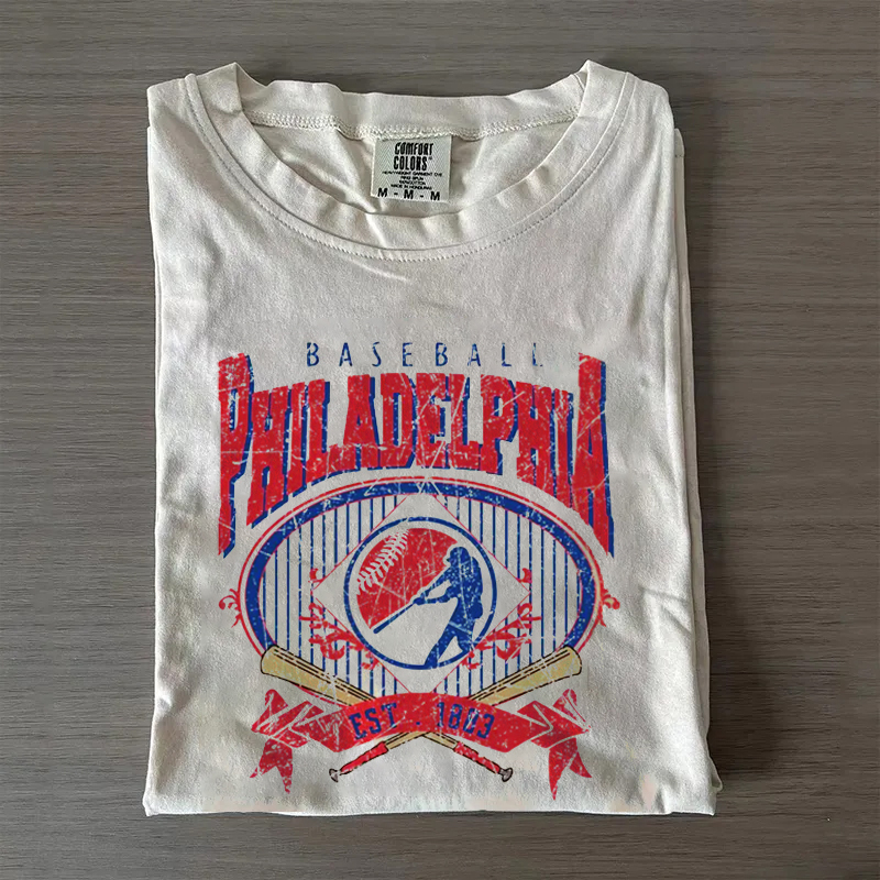 Philadelphia Retro Baseball  T-shirt