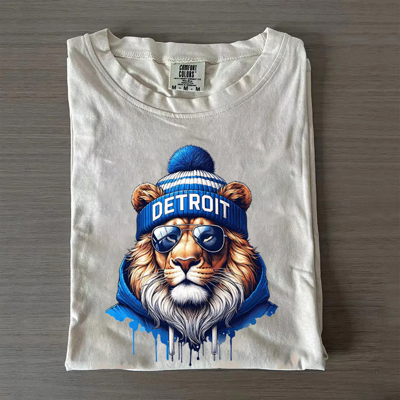 Detroit Retro Football T-shirt