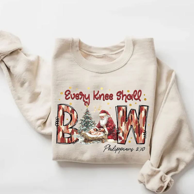 Every Knee Shall Bow Sweatshirt