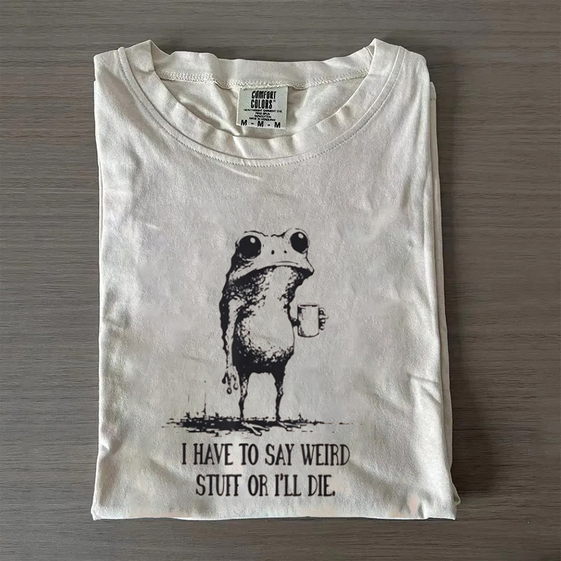 Weird Stuff Frog T-shirt