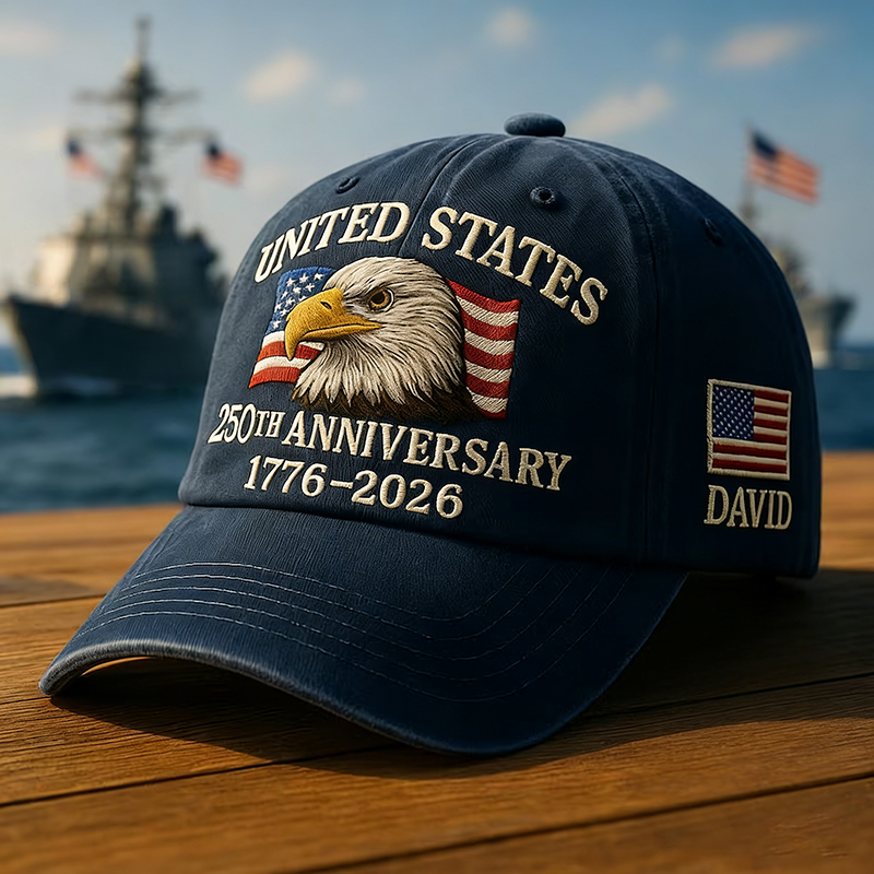250th America Anniversary Embroidered Cap