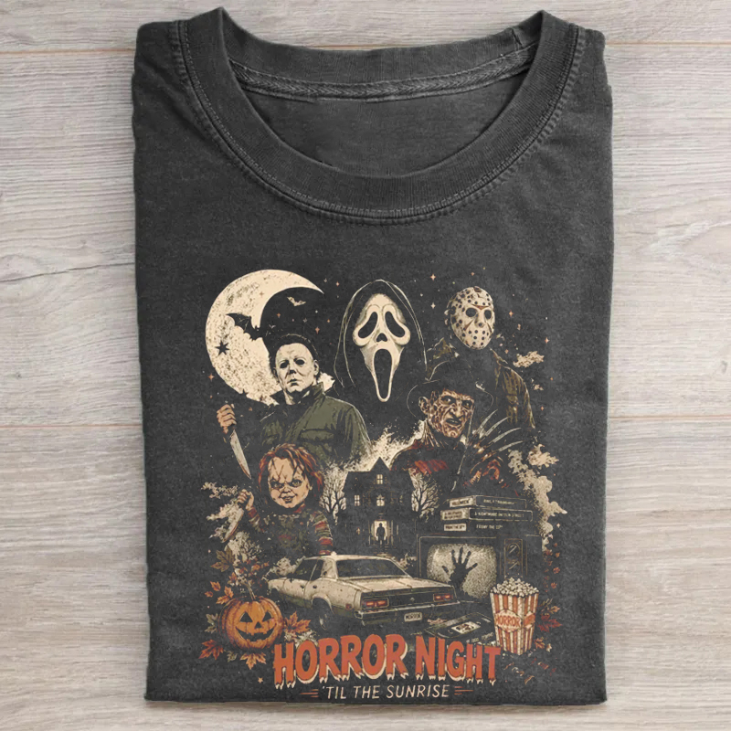 Vintage Horror Movie T-shirt