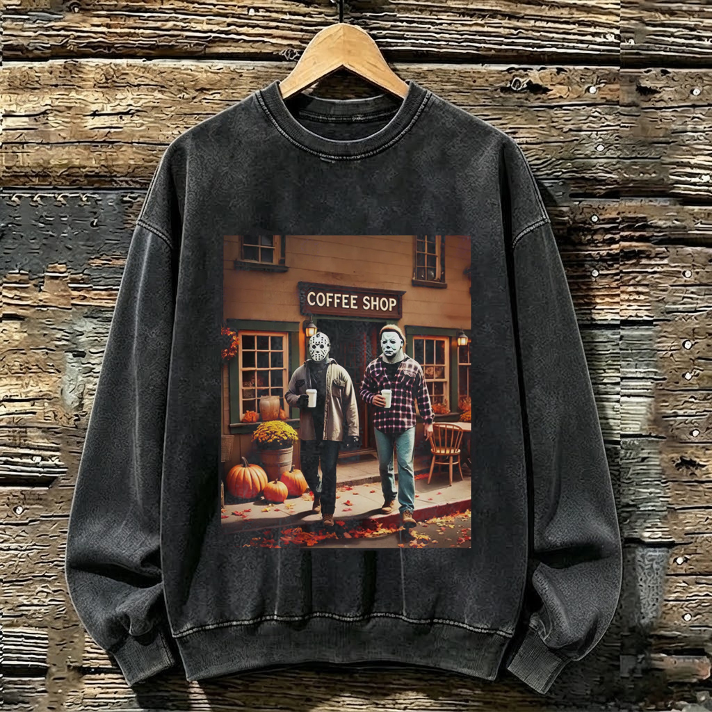Vintage Horror Movie Sweatshirt