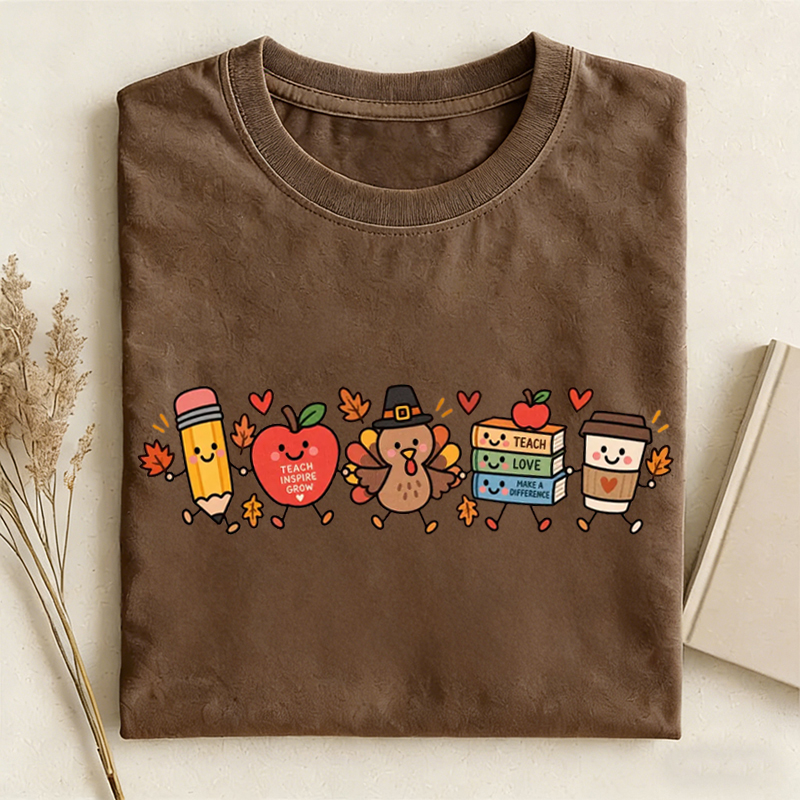 Thanksgiving Teacher T-shirt