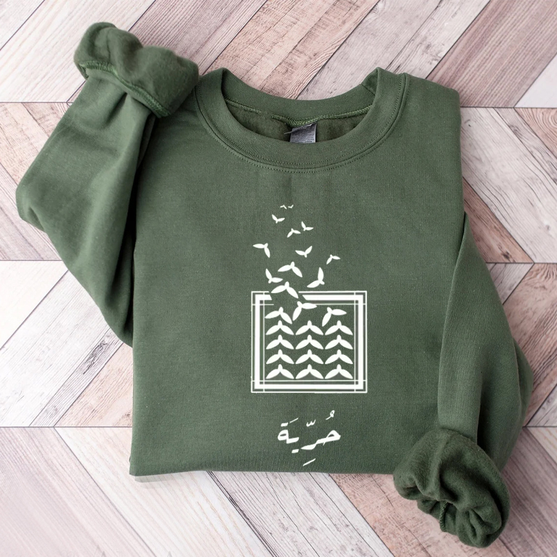 Palestine Kuffiyeh Sweatshirt